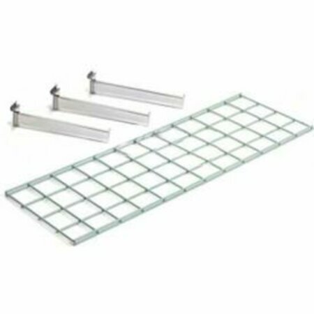 GLOBAL EQUIPMENT GEC&#8482; Wire Shelf 48 X 12 With 3 Brackets 502585C